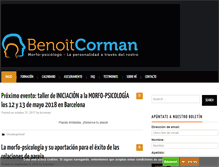Tablet Screenshot of benoitcorman.com